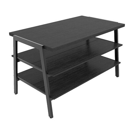 Econoco Floor Display, Blk, 32 1/2" H, 49 3/4" W AP3TMAB