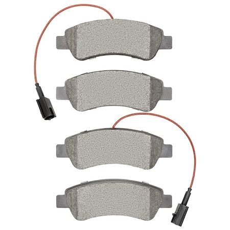 Dynamic Friction Co DFC 5000 Advanced Brake Pads - Semi Metallic 1551-1490-00