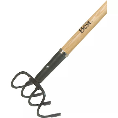 Do It Best 4-Tine 53'' Wood Handle Garden Cultivator YN-GT031L
