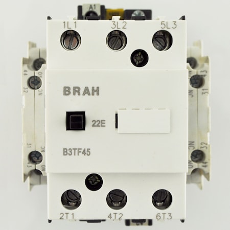 Brah Electric , Replacement 38A 600V 3P with 110/120VAC Closing Coil for World Series Contactor 3TF4522 B3TF4522