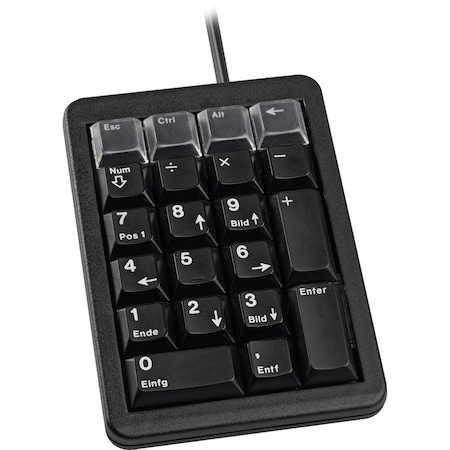 Cherry ML 4700 Wired Keypad - Black, For Frequent Number Entry, All Keys Are Programmable G84-4700LUCUS-2