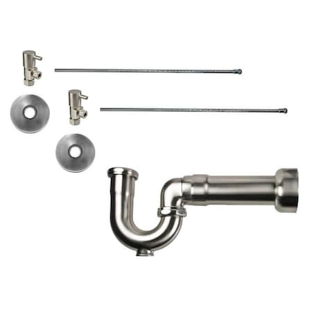 Mountain Plumbing Lavatory Kit 1/4 Turn Valve MT5003L P-Trap in Oil-Rubbed Bronze MT3041-NL/ORB