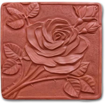 Marquee Protection Rose Stepping Stone Mold, 2PK MA2581894
