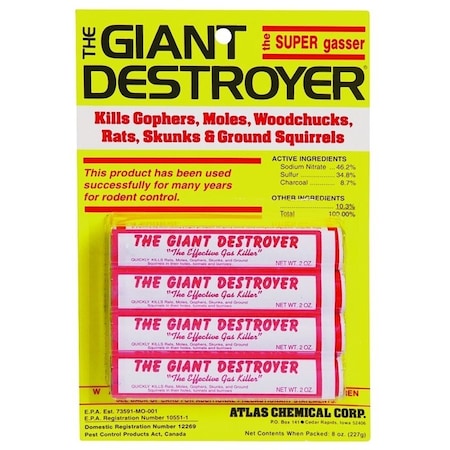 Atlas Chemical 00 Giant Destroyer 333