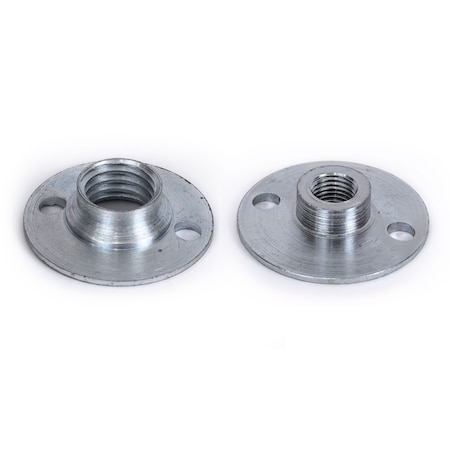 Rubber Pad - Prime 3/8-24 Lock Pad Nut with 1-1/2 Flange and Span Holes 11222