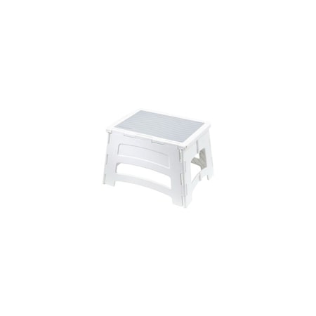 Tricam Folding Step Stool, Plastic RM-PL1W