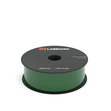 Labeltac LabelTac 4 and Pro Model High Performance 10-Year Vinyl Supply 1.5in x 150ft, Dark Green LT1516HP
