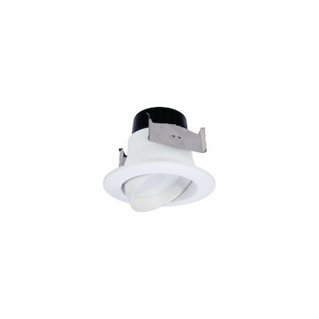 Halo LED Gimbal Retrofit Kit, Adjustable Tilt/Rotation, 4-In. White LA4069301EWH-CA