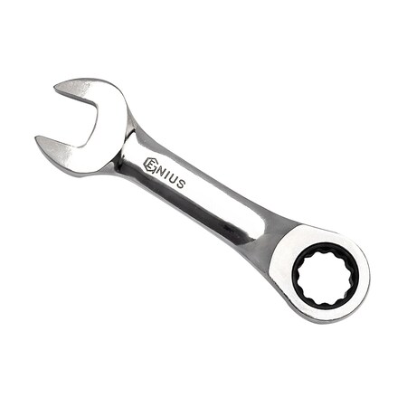 Genius Tools 16 mm Stubby High-Polish Gear Wrench 760216