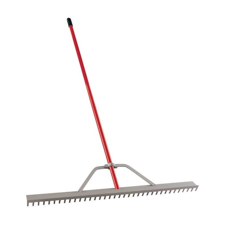 Corona Tools Aluminum Landscape Rake, 36 Tines, 60 in L Aluminum Handle RK 61054