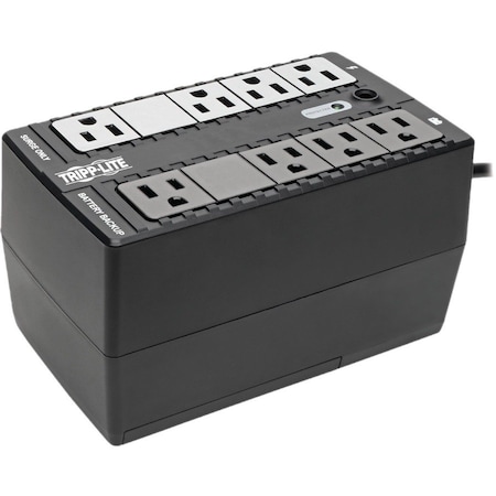 Tripp Lite 450VA 255W UPS DESKTOP BATTERY BACK UP COMPACT 120V 8 OUTLETS BC450