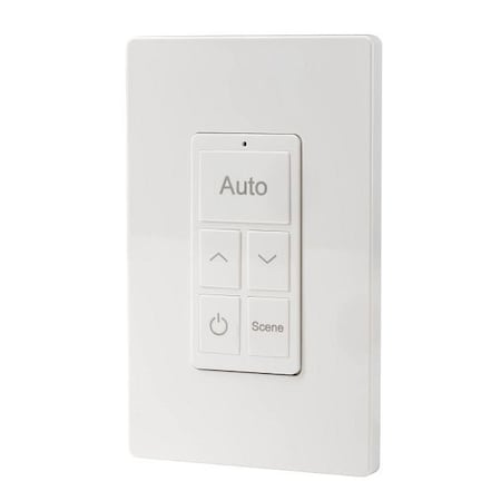 Keystone Bluetooth mesh wireless wall switch for Smartloop System. Single gang wall box size. 120-277V. KTSL-WS1-UV-SG