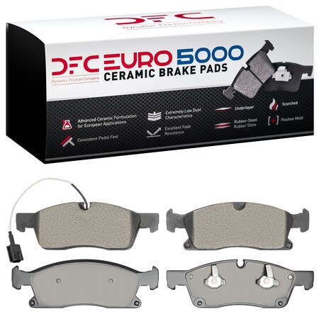 Dfc 5000 Euro Ceramic Disc Brake Pad Set,  1600-1904-20