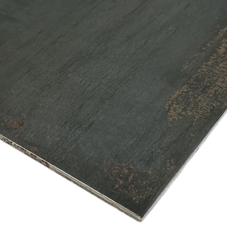 Online Metal Supply 0.500 in (1/2 in) x 6 in x 6 in, Steel Plate, Hot Rolled, A36 A36PLT0.5W6L6.1