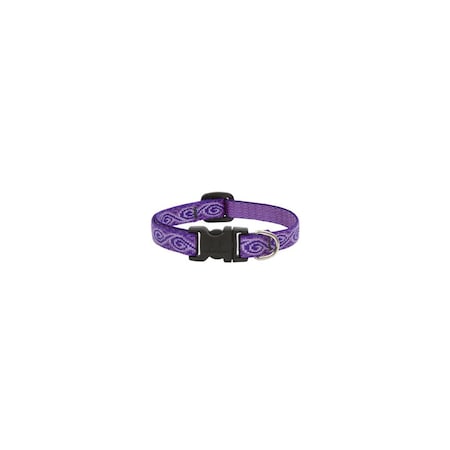 Lupine Dog Collar, Adjustable, Jelly Roll, 1/2 x 10 to 16-In. 96935