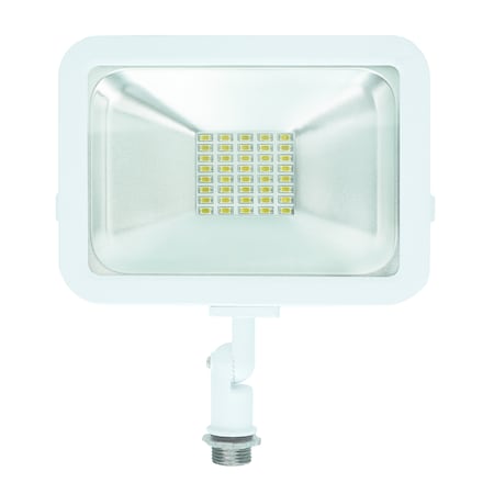 Factory 2U Lighting LED Flood Light 20w, 1800lm, 5000K, Knuckle Mount, 100-277V AC, White 803808