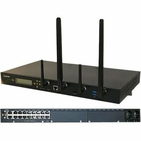 Perle IOLAN SCG18 S-LAW Console Server: 16 x software selectable RS232/422/485 RJ45 interfaces, 2 04034944