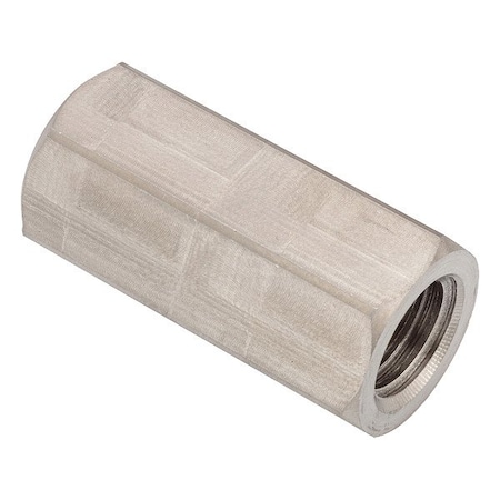 Zoro Select Female-Female Hex Adapter NUT60112EFXM8F