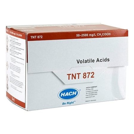 Hach Volatile Acids Vial Test, Vial TNT872