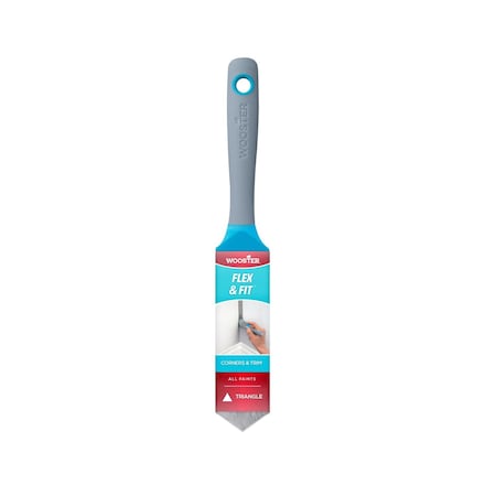 Wooster Flex & Fit 1-1/4 in-lb Soft Triangle Paint Brush 8710