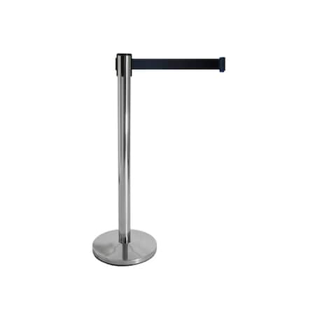 Excellent Appliances 6 ft.6 in. Steel Retractable Belt Stanchion EX1378929