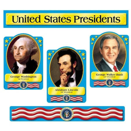 Trend Enterprises U.S. Presidents Bulletin Board Set T8065