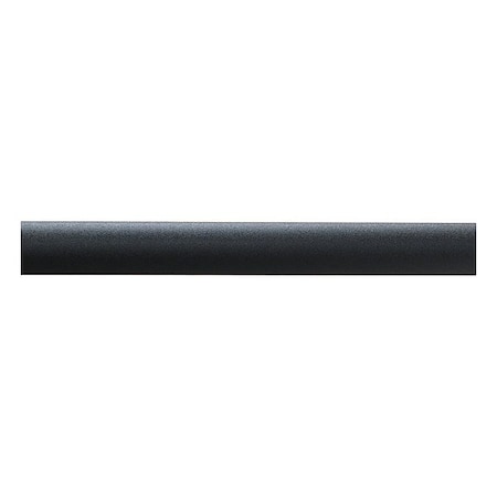 Acrovyn Accent Rail, Black, 10 ft L FR225108N