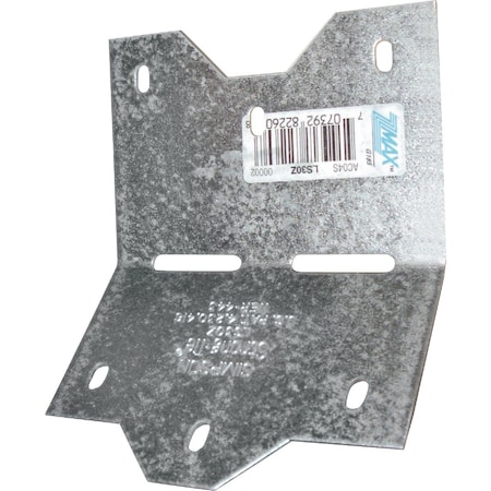 Simpson Strong-Tie LS 3-3/8'' 18-Gauge ZMAX Galvanized Adjustable L Angle LS30Z