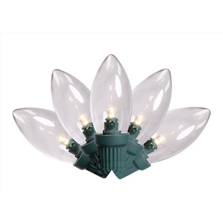 Celebrations Classic LED C9 Warm White 25 ct String Christmas Lights 16 ft. 11-06017A