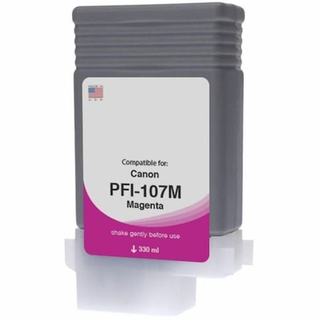 Clover Imaging Group WF Non-OEM New Magenta Wide Format Ink Cartridge WCPFI107M