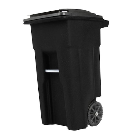 Toter CAN TRASH TWO WHEEL BLACK 32GA 79232-R2200