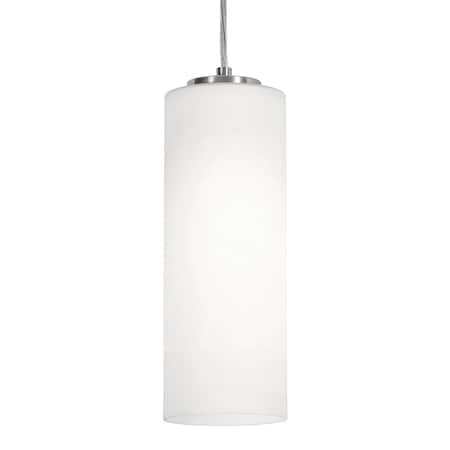 Afx Leo 12in Med Base Pendant, Satin Nickel LEOP0412MBSN