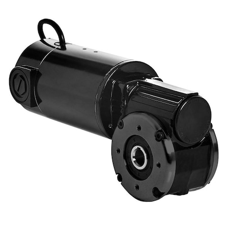 Bodine Electric Model, PMDC Right Angle Gearmotor, 90 VDC, 1/7 HP, 40:1 Gear Ratio 63 RPM 1525