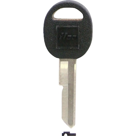 Kaba Ilco GM Nickel Plated Automotive Key, B51-P / B51P, 5PK AJ00000045