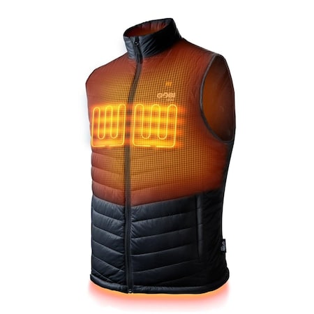 Gobi Heat Dune Men's Heated Vest, Black, 2XL 718356