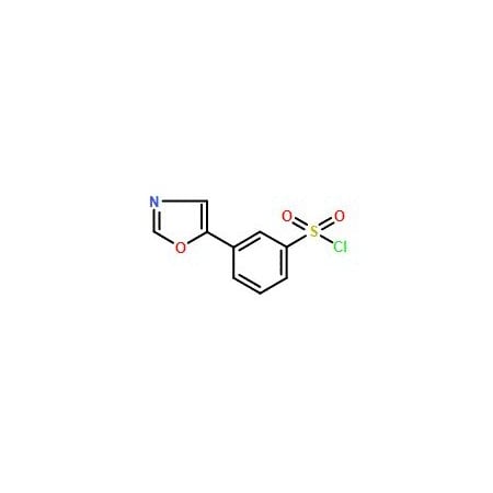 Ak Scientific 3-Oxazol-5-yl-benzenesulfonyl chloride (100mg), CAS 499770-75-1 4314AE-100mg
