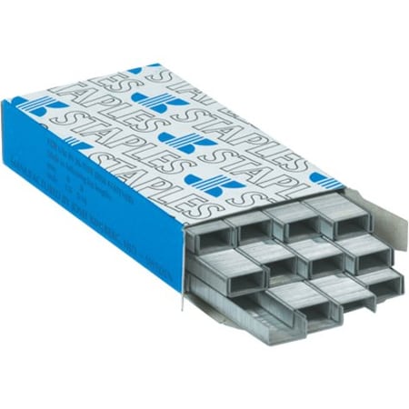 Partners Brand Economy Staples, 5/16", Silver, PK5000 ST151
