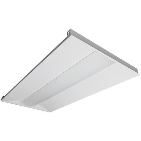 Trace-Lite CBLQ Series LED Center Basket Troffer, 2x2 2x4, CCT/Power Selectable CBLQ-24-CP-BB