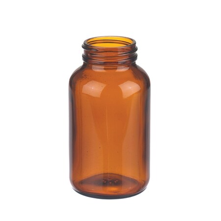 Wheaton Wide Mouth Type III Amber Packer, 8, PK 84 W216963