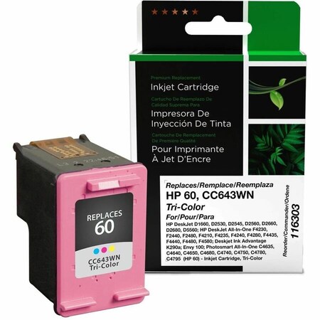 Clover Imaging Group Imaging Remanufactured Tri-Color Ink Cartridge 116303