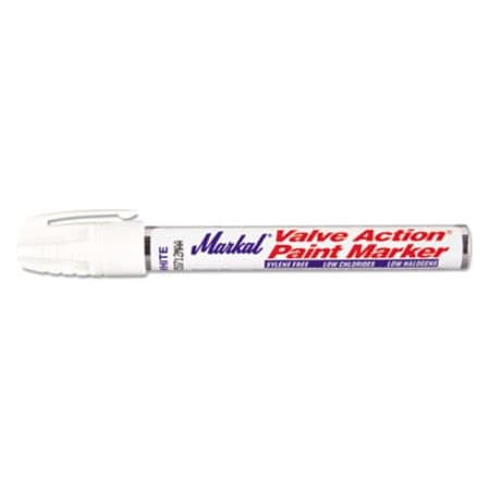 Markal Valve Action Paint Marker White 434-96800