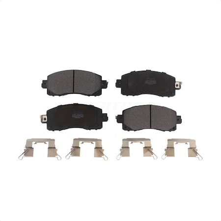 Positive Plus Front Semi-Metallic Disc Brake Pads For Subaru Crosstrek Impreza Forester Outback Legacy PPF-D2045