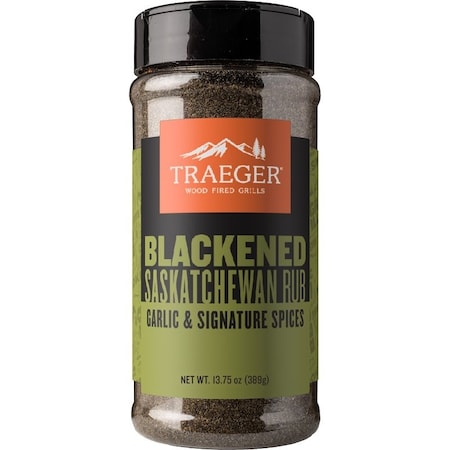 Traeger Seasonings, Blackened Saskatchewan Rub, 13.75 oz Tin SPC259