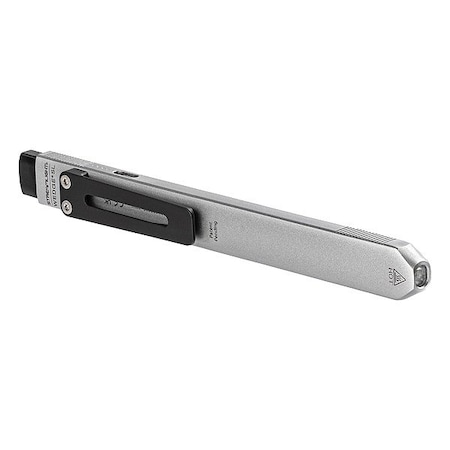 Streamlight Pen Light, 1/2 in L, 5 5/8 in H, Silver 88842