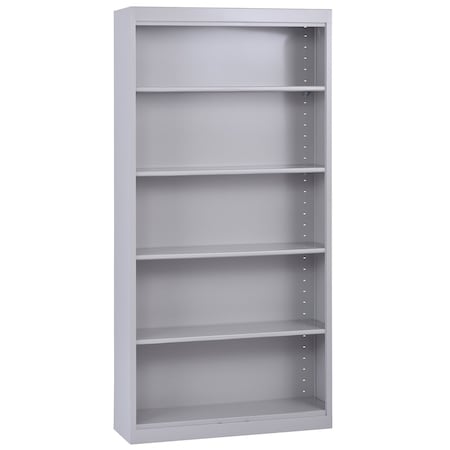 Sandusky Lee Bookcase, 72 in H, Dove Gray BA40361272-05