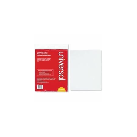 Universal Laminating Pouch, 3 mil, 9x11-1/2, 25PK UNV84620