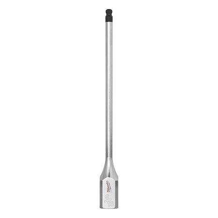 Milwaukee Tool Bit Socket, 3/8" Drive, Chrome, S2 Steel 45-34-1092