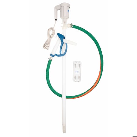 Finish Thompson Electric Drum Pump, 115VAC, TEFC, 17 gpm M EFV-40 AND S1 KIT