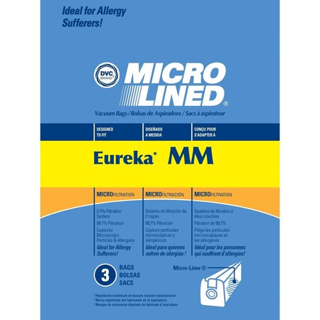 Dvc Vacuum Bag For Eureka MM 3 pk ER-1483