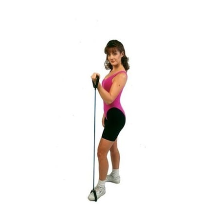 Step-Up Relief Tubing With Handles Exerciser - 48 Inches - Black - X-Heavy ST297133